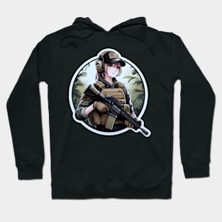 Tactical Girl Hoodie